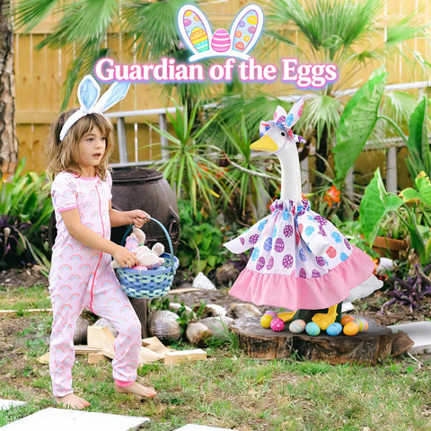 LINLINGTOYS 23-inch goose fit enables quick, secure dressing.