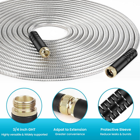 LINODI hose with brass fittings delivers secure connections