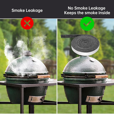 Linone heat-resistant material highlights durability during high-temperature grilling.