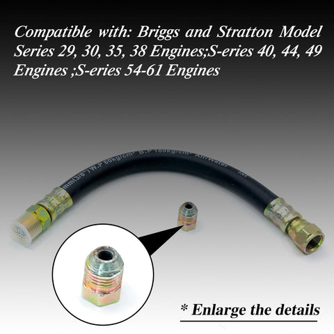 LINPGOLNE 3/18-18 fittings for secure connections during oil drain tasks