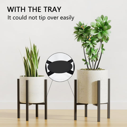 Linpla indoor outdoor stand suitable for balcony corners and patios.