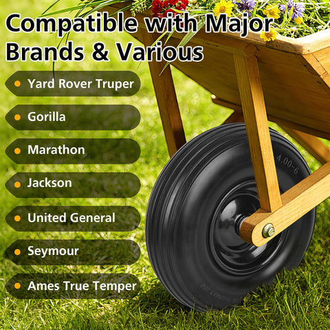Linpuco tire performs well on grass, mud, and gravel