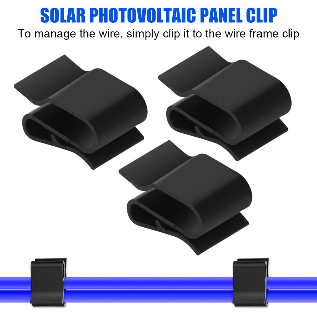 LINXIU barbed back design clip holds wires firmly after installation.