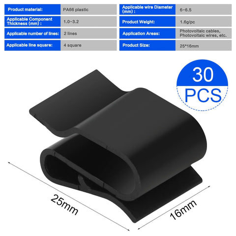 LINXIU outdoor cable clip for installation keeps lines tidy on boats and trailers.