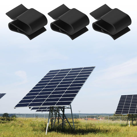 LINXIU two-cable capacity clip supports multiple wires for PV setups.