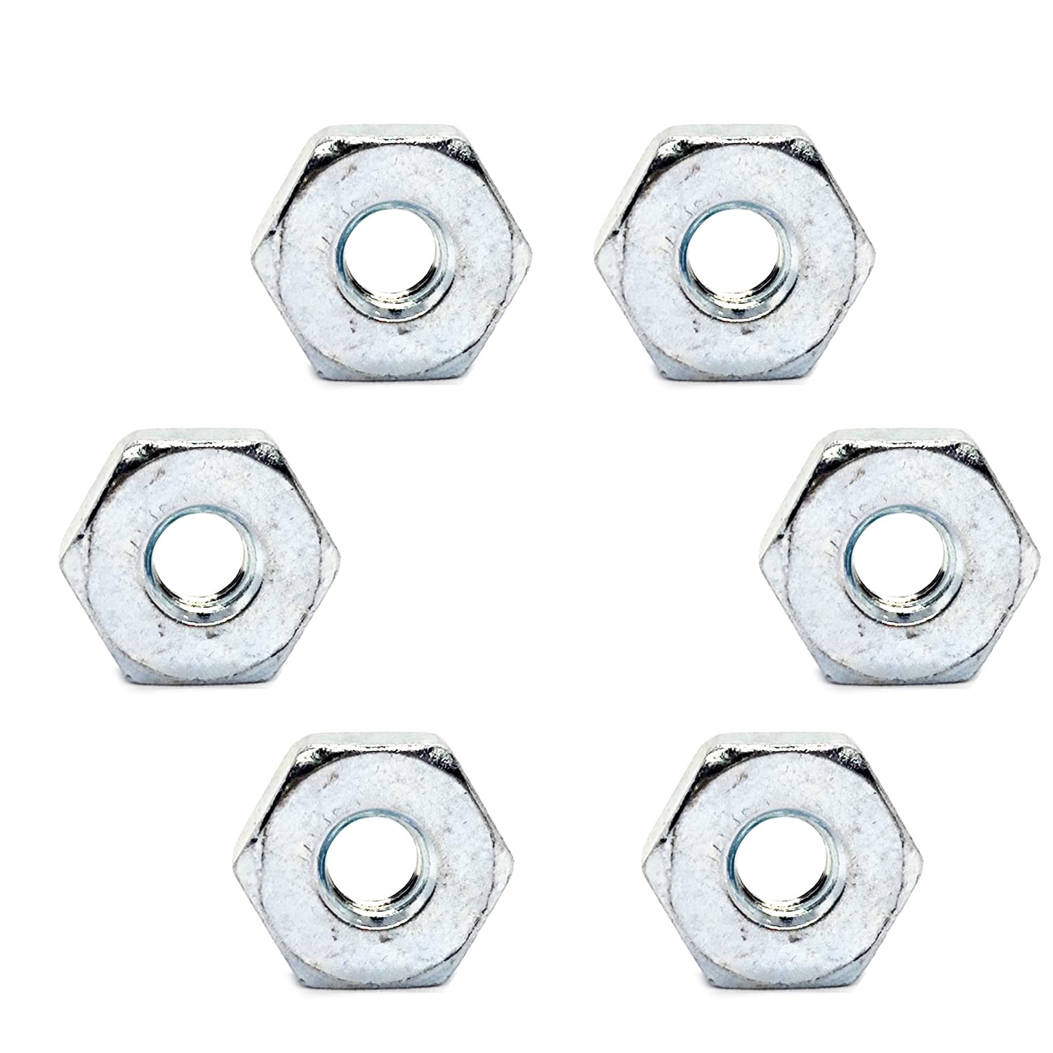 Liofairy 6-pack sprocket cover bar nuts for easy replacement