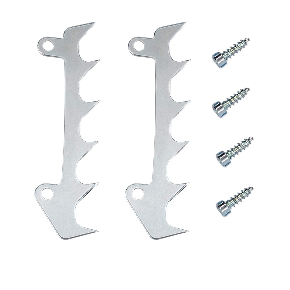 Liofairy bumper dogs for Stihl MS170 show durable metal spikes for steady wood cutting