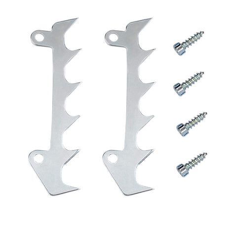 Liofairy bumper dogs for Stihl MS170 show durable metal spikes for steady wood cutting