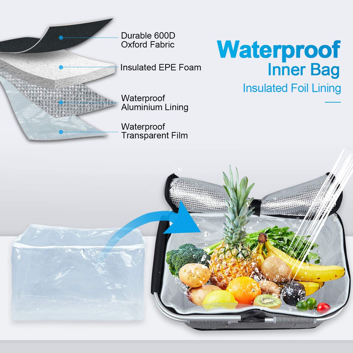 LIQING foldable design enables compact storage when not in use.