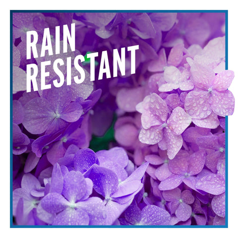 Garden ornamentals are safeguarded by a scent-based deterrent.