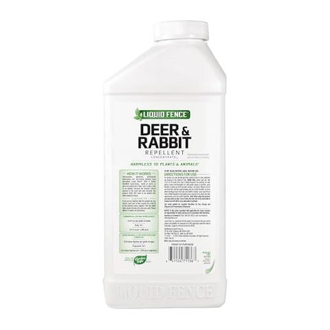 Liquid Fence helps maintain a thriving garden by deterring common pests
