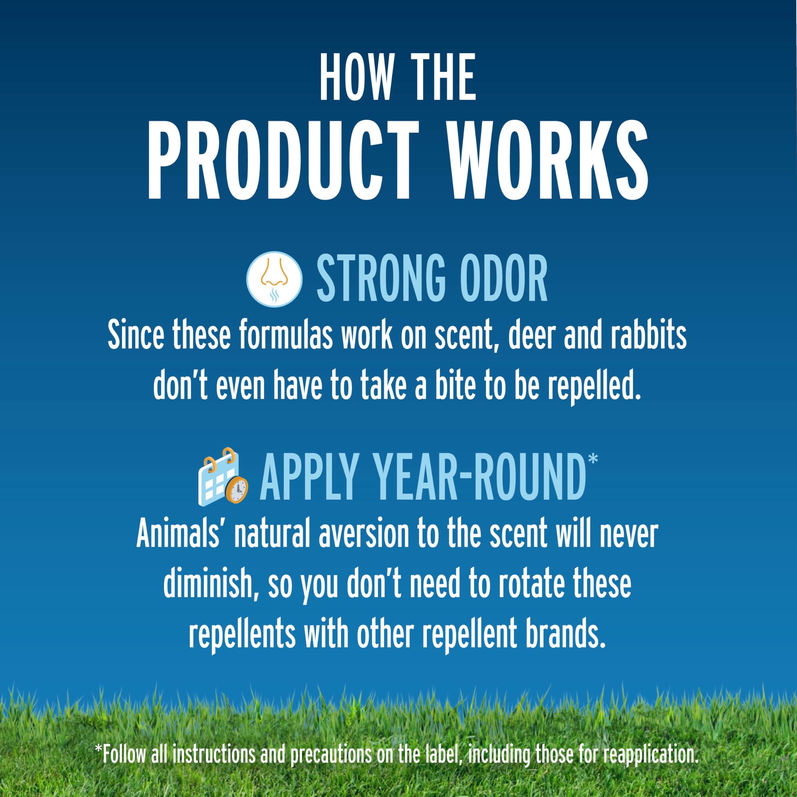 Liquid Fence Deer & Rabbit Repellent Granular is safe for plants when used as directed.