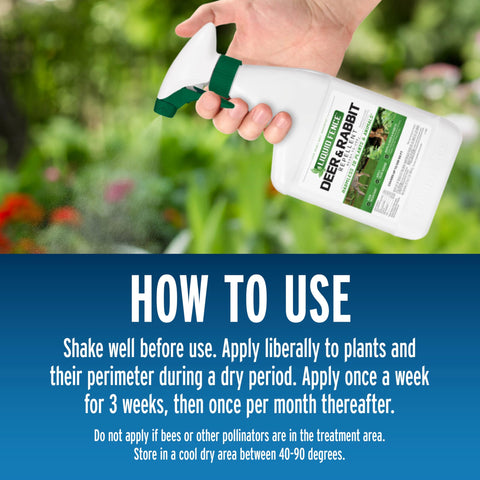 Rain-resistant formula that starts working soon after application.