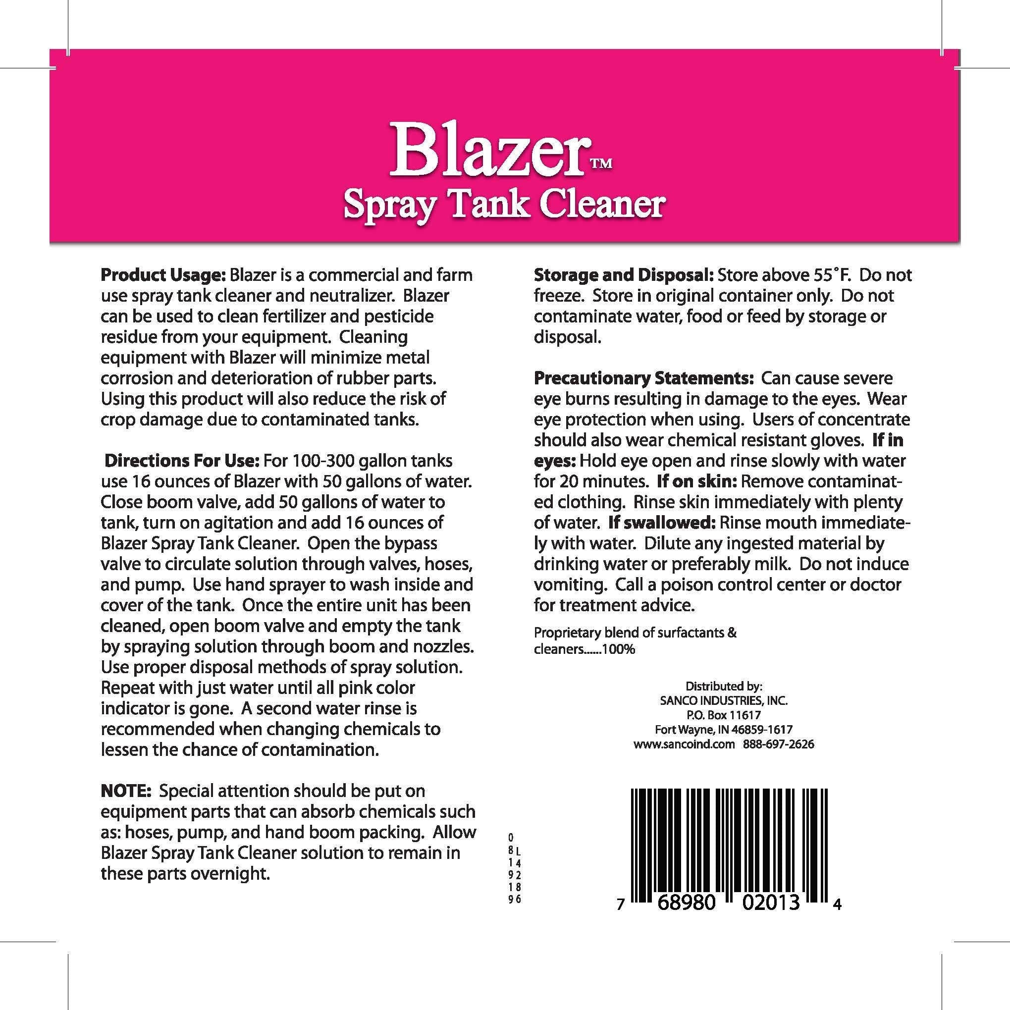 Liquid Harvest Blazer cleans tanks to prevent cross-contamination.