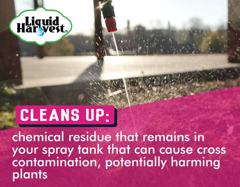 Liquid Harvest Blazer dilution for 50 gallons water ensures correct mixing