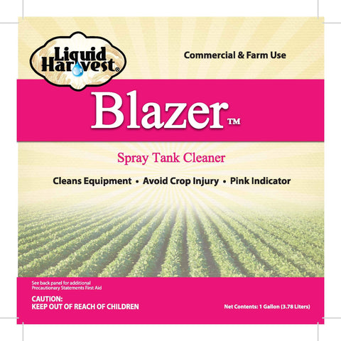 Liquid Harvest Blazer shows pink cleaner for easy visual confirmation of cleaning.