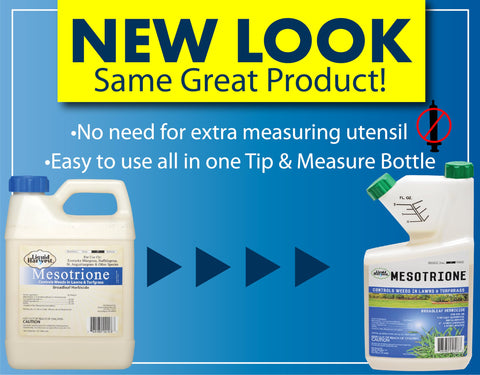 Liquid Harvest Mesotrione dormant-bermudagrass-use targets weeds during dormancy