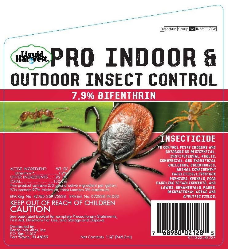 Liquid Harvest on a patio setting providing ongoing pest defense.
