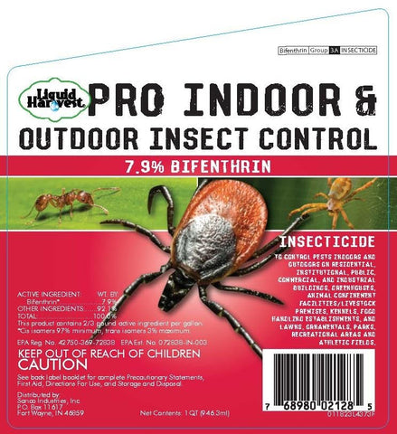Liquid Harvest on a patio setting providing ongoing pest defense.