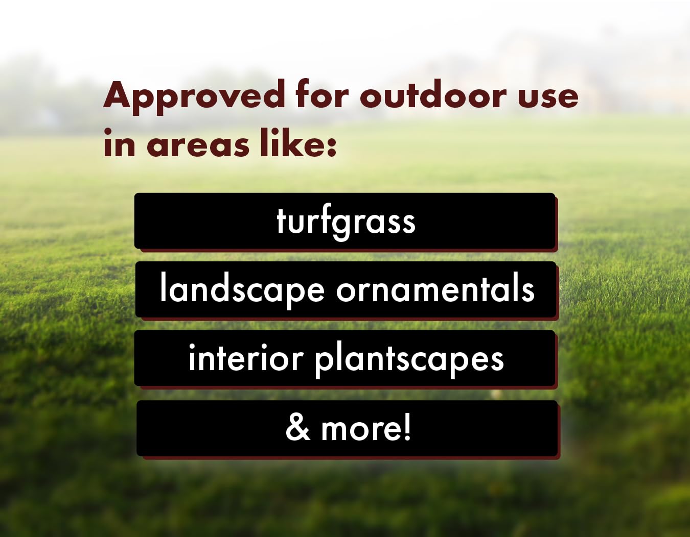 Liquid Harvest Pro Grub Control being applied to turf to protect landscapes.