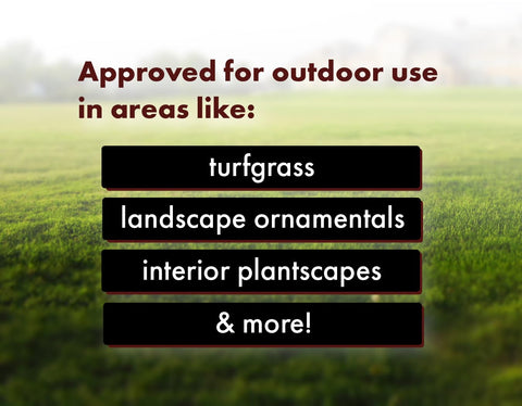 Liquid Harvest Pro Grub Control being applied to turf to protect landscapes.