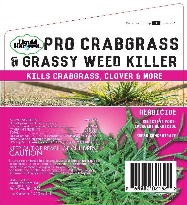 Liquid Harvest Pro lawn treatment ready-to-use with versatile coverage