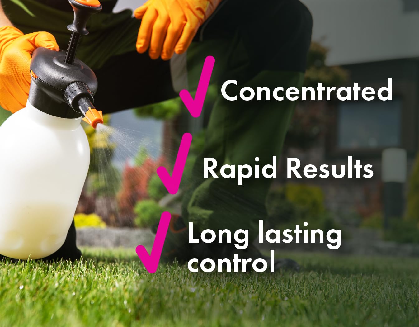 Liquid Harvest Pro residual control for longer weed suppression