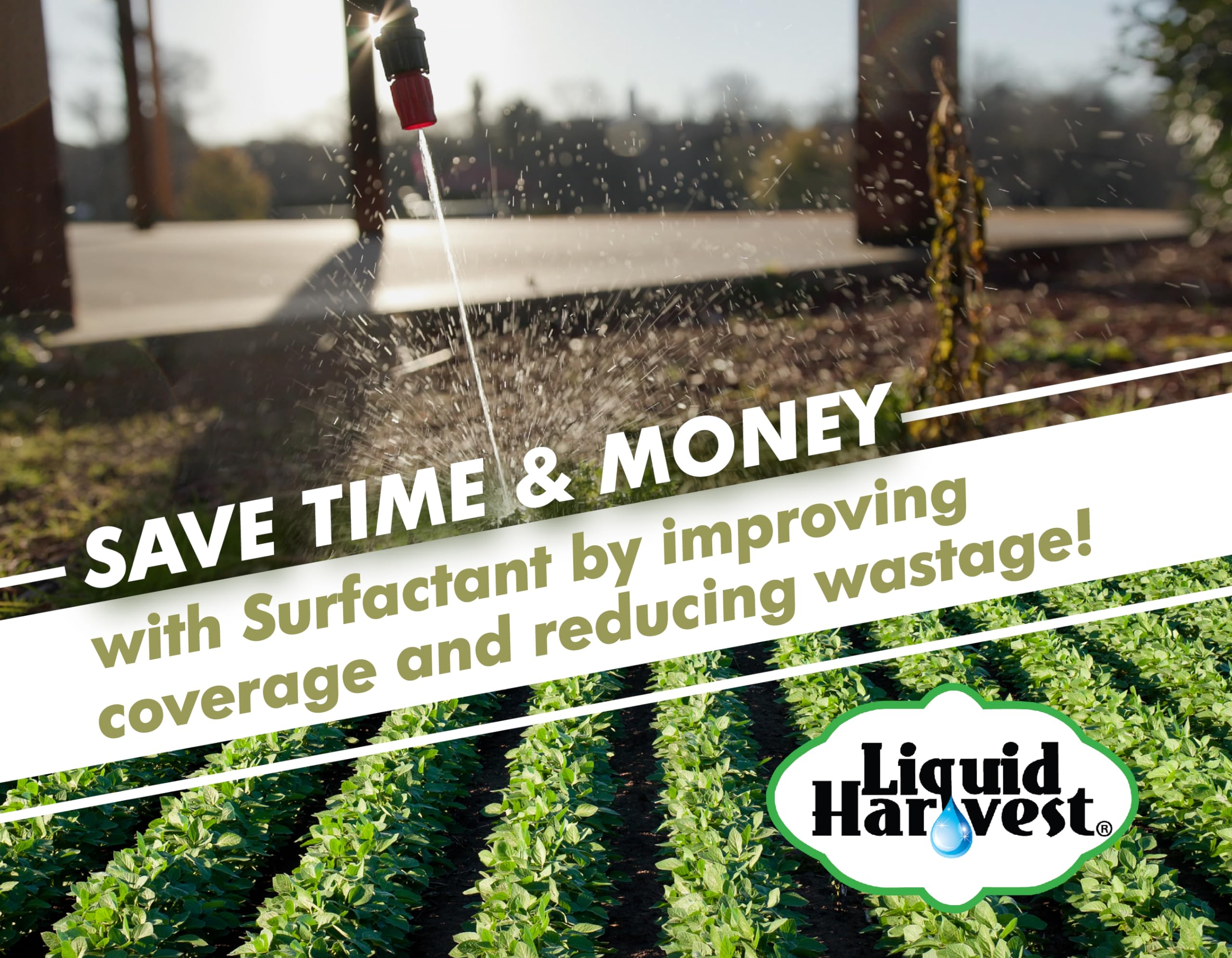 Liquid Harvest surfactant penetration leaf image suggests faster uptake by weeds