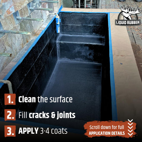 NeoPond sealant is an environmentally friendly, low VOC formula for ponds