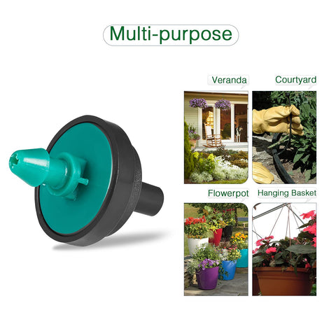 LiquiDrip temperature-range-drippers resist deformation in extreme weather.