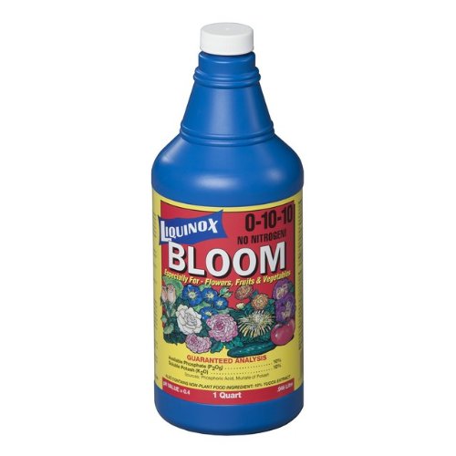 Liquinox 0-10-10 Bloom bottle, ready for flowering and fruiting applications