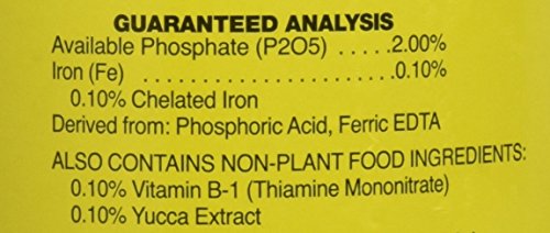 Liquinox solution shown in nursery setting for new plantings.