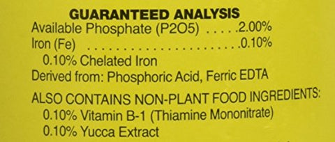 Liquinox solution shown in nursery setting for new plantings.