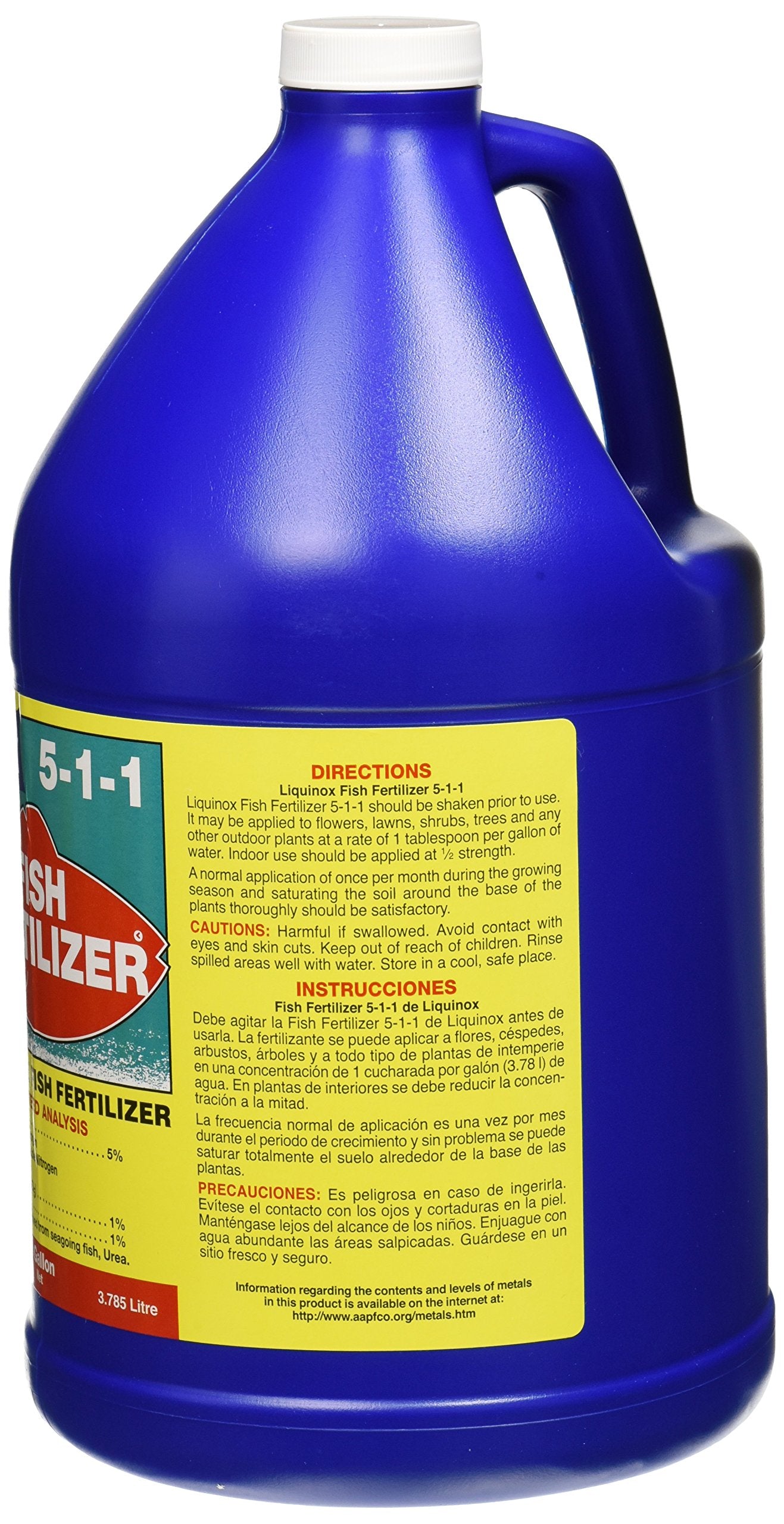Liquinox 1-gallon container ready for soil or foliar use in gardening