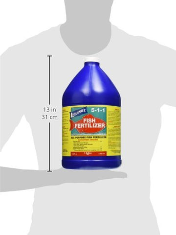 Liquinox fish emulsion used on lawn for lush green turf
