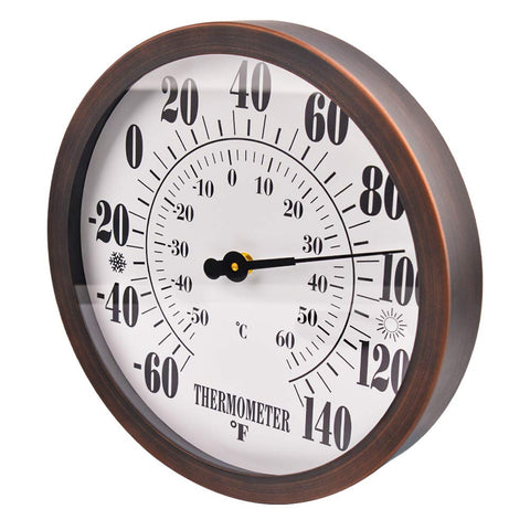 Lirches mechanical thermometer with no battery provides real-time readings