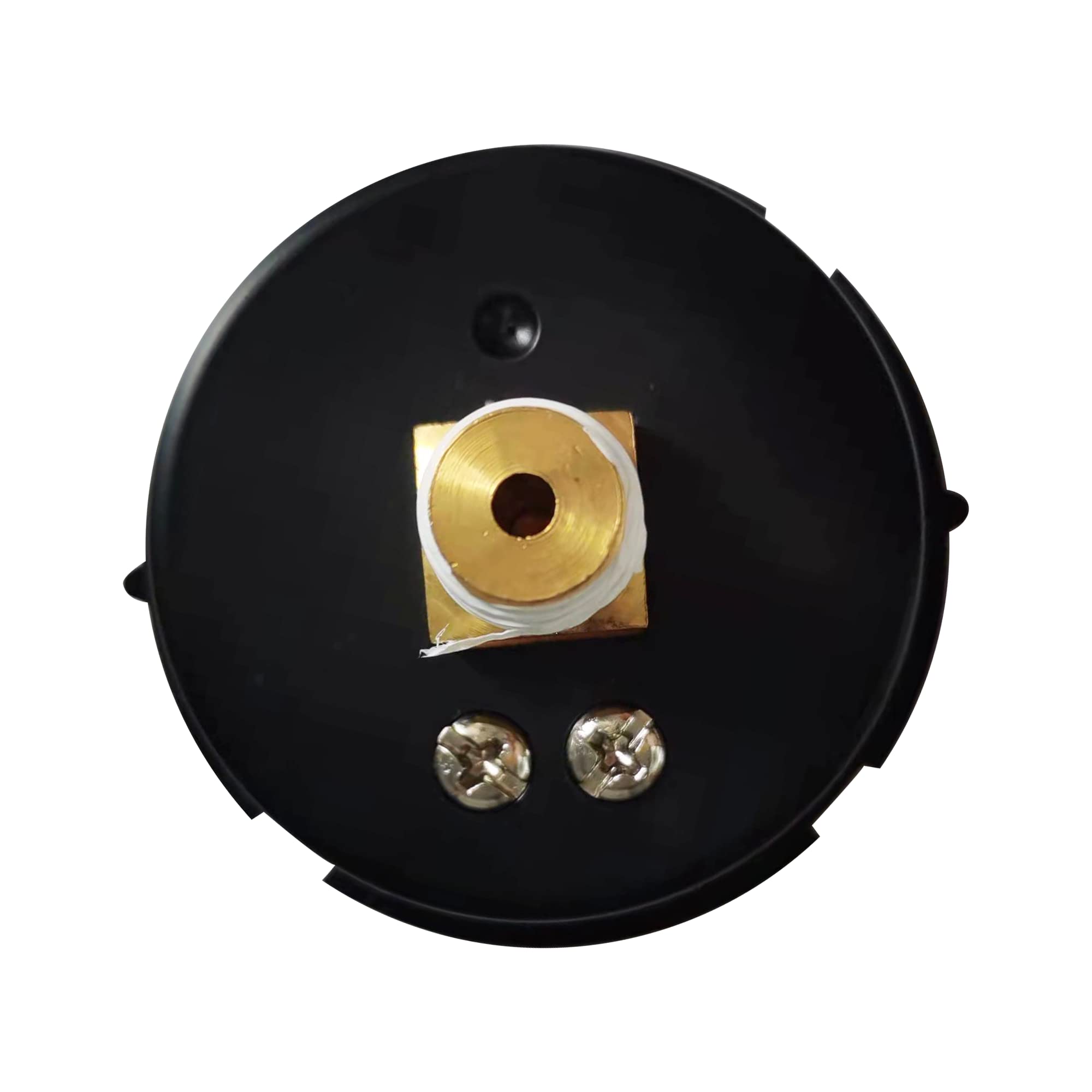 LisFaxbo gauge back mount showing 1/4 NPT connection for filters.