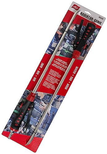 Lisle Radiator Genie access confined areas cleanly, reaching tight spaces between fins.