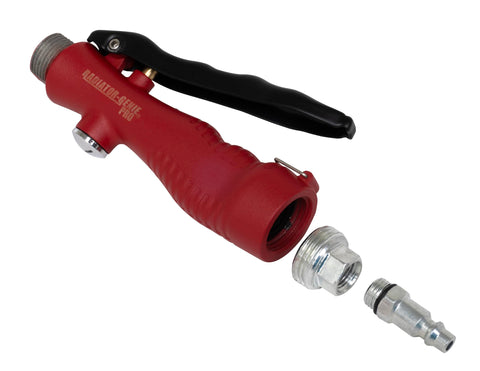 Lisle Radiator Genie Pro versatile two-piece air fitting options