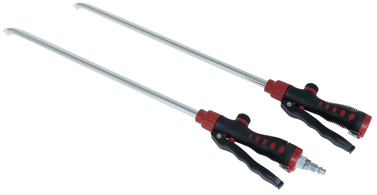Lisle Radiator Genie wand assembly demonstrates easy reach for radiators and cooling systems.