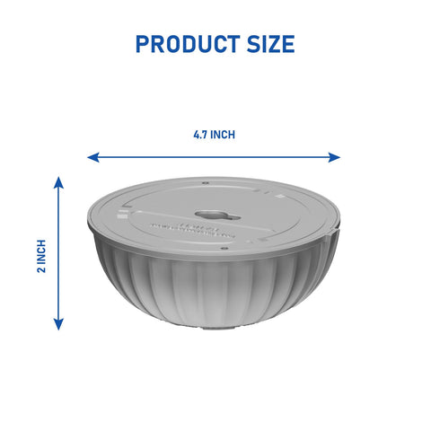 Lisyee cartridge keeps hot tub water crystal clear for a month.