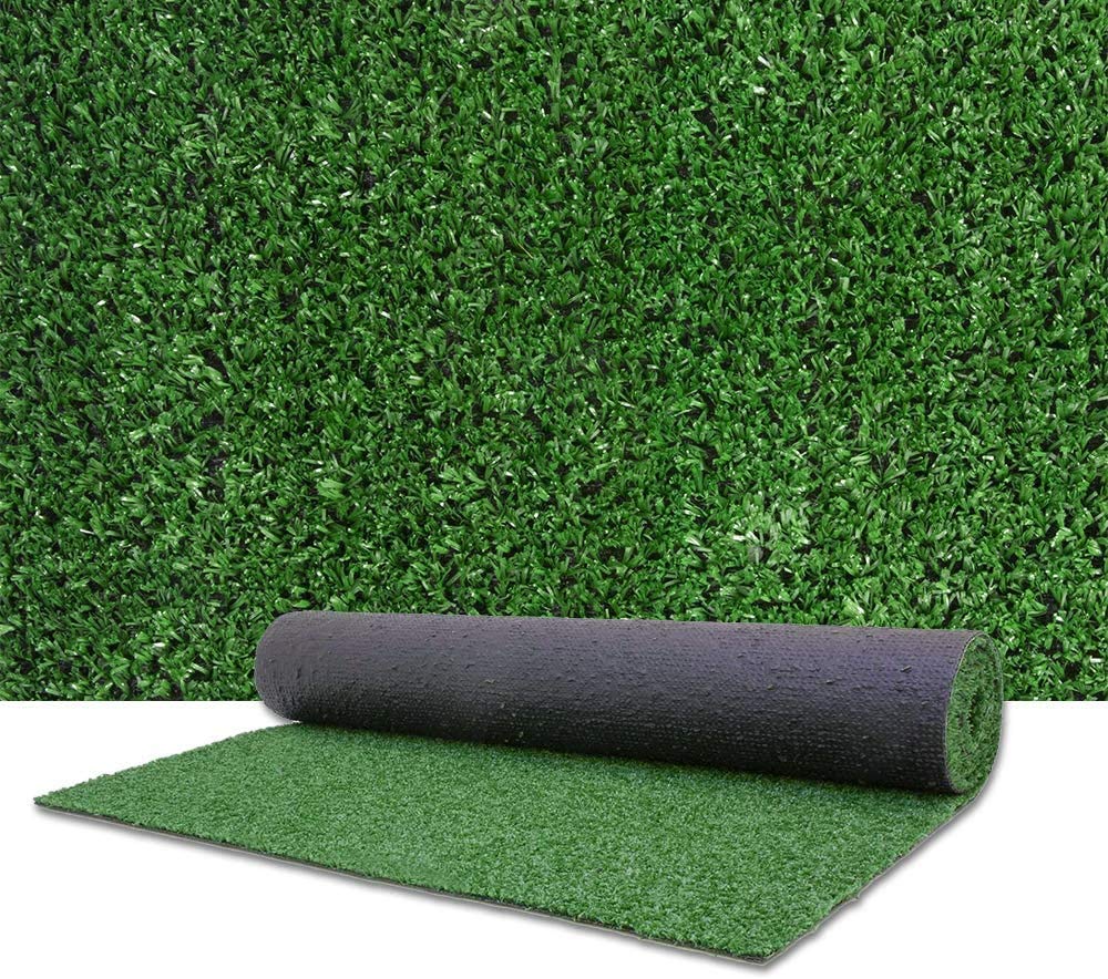 LITA artificial grass turf top view shows lush green texture for patios and decks
