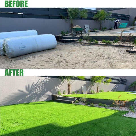 LITA four-tone thatch lawn delivers natural-looking texture and depth.