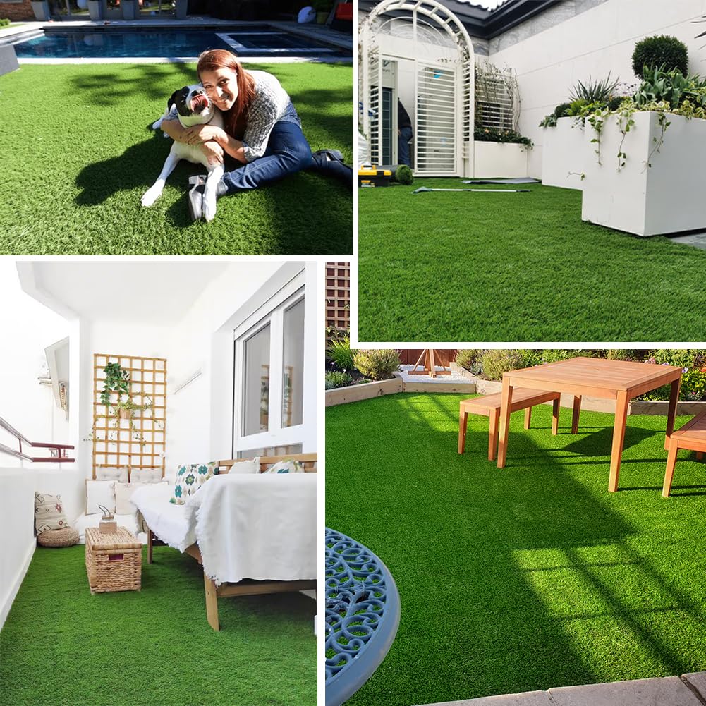 LITA drainage-backed turf ensures quick-dry surfaces for busy areas.