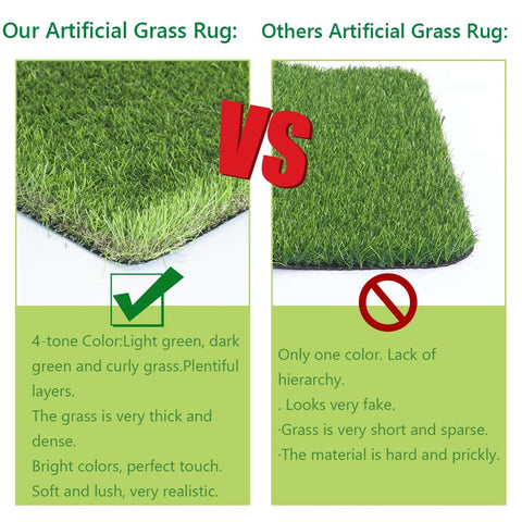 LITA 7x15ft turf drainage holes speed up drying after rain