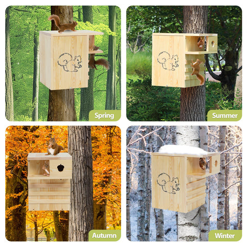 LitaiL quick-installation guide photo showing tree mounting with screws.