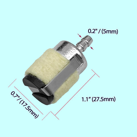 LiteTour universal fuel filter kit designed for trimmers, edgers, and blowers
