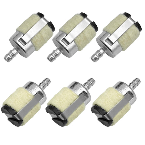 LiteTour fuel filter pack with six 0.2-inch inline filters for small engines