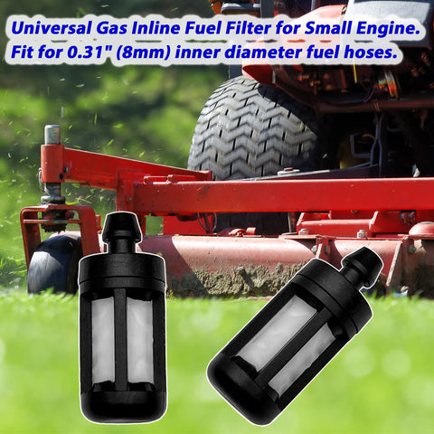 LiteTour fuel filter for Stihl—8mm ID focus for simple installation into fuel line.