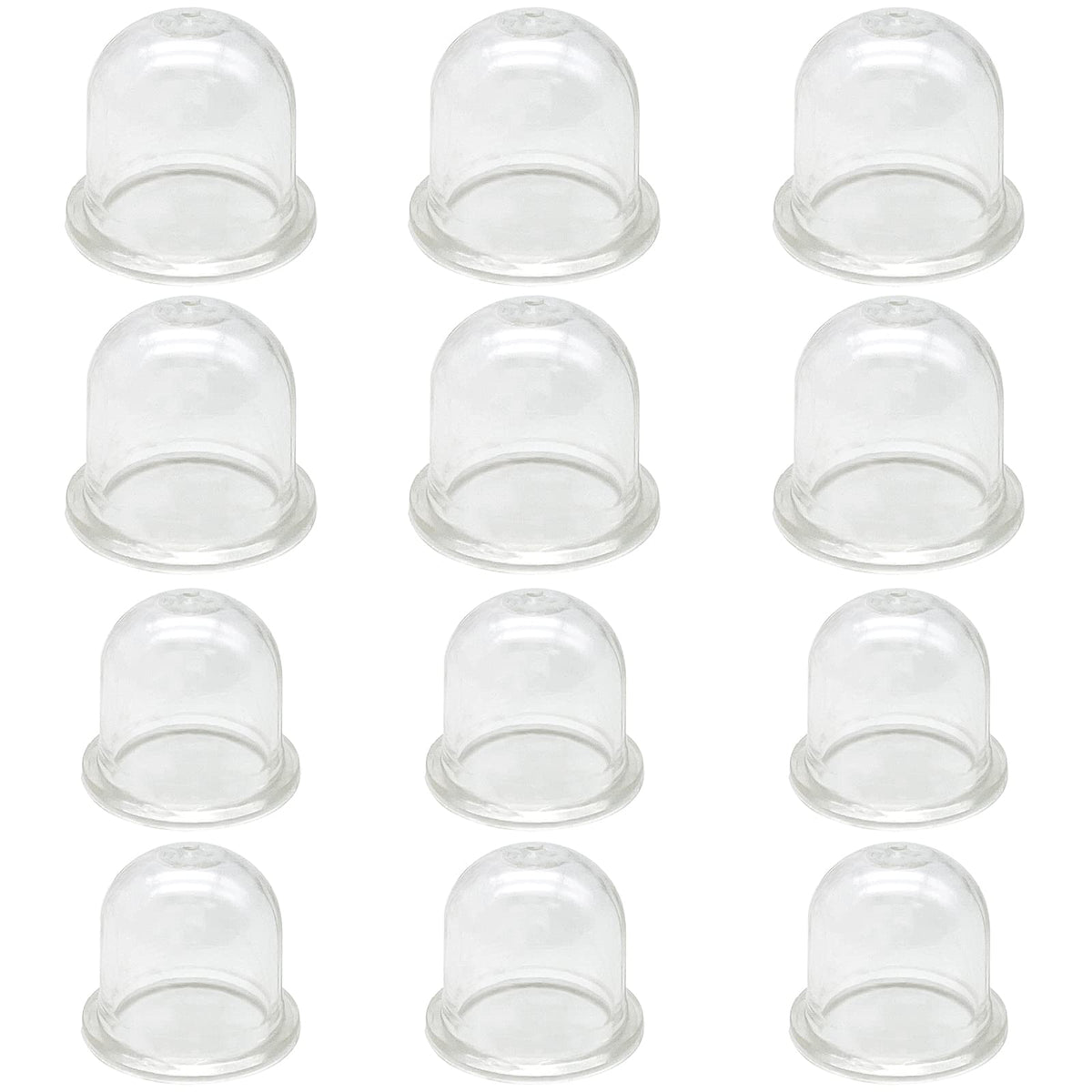 LiteTour primer bulb 18.5mm in clear housing for carburetor maintenance.